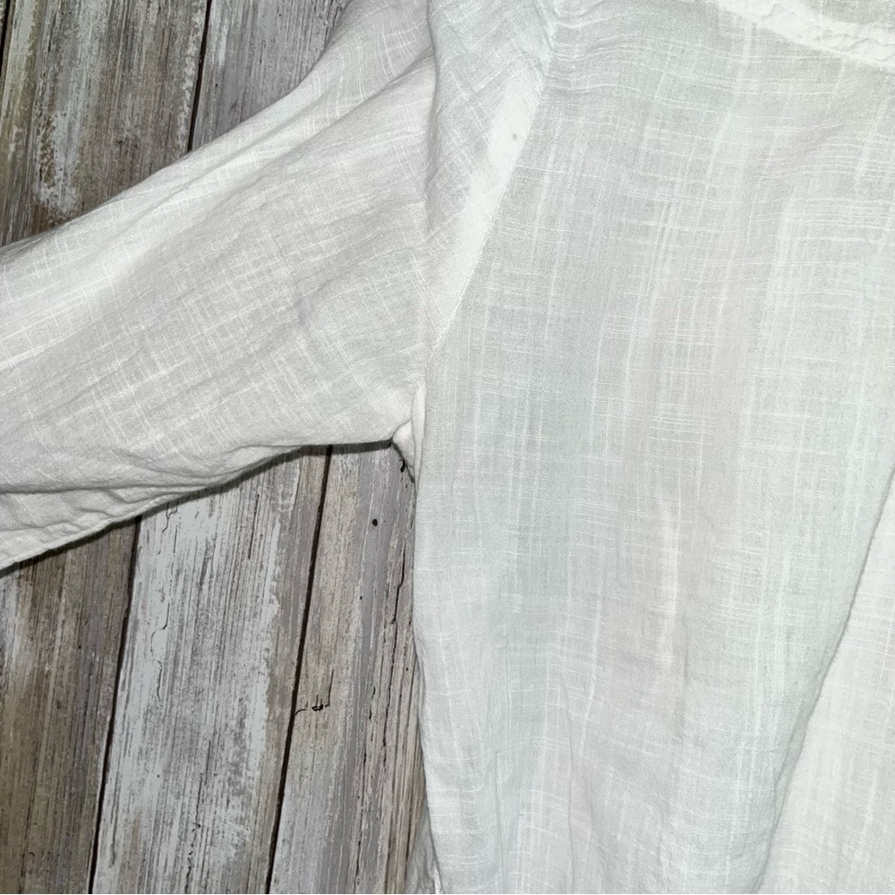 Odille White Ruffle Blouse - Picture 4 of 7